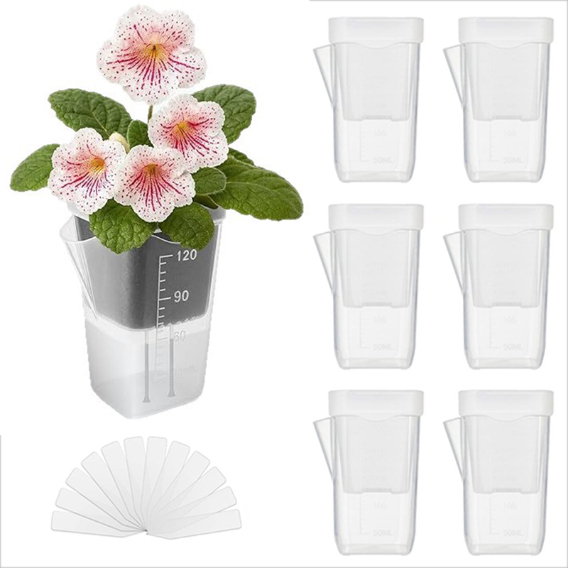 Self Watering Insert - Zestaw 16/32 doniczek samonawadniających – przezroczyste